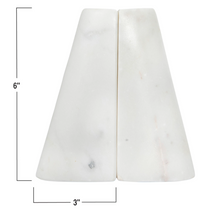 Load image into Gallery viewer, Sydney Marble Bookends
