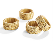 Load image into Gallery viewer, Cane Napkin Ring Set
